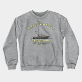 Shark Hunting Expeditions - Vintage Crewneck Sweatshirt